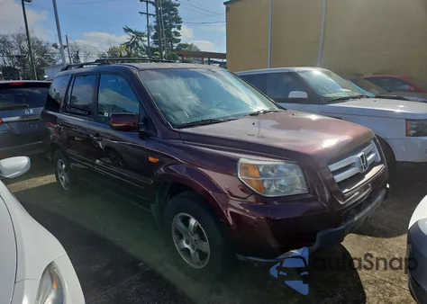 2007 Honda Pilot Exl из США, поврежденный, VIN 2HKYF18697H532313